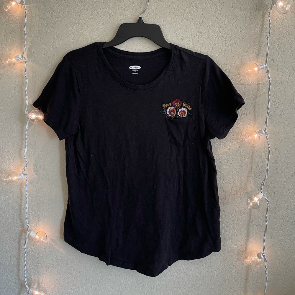 Born Wild Pocket Tee